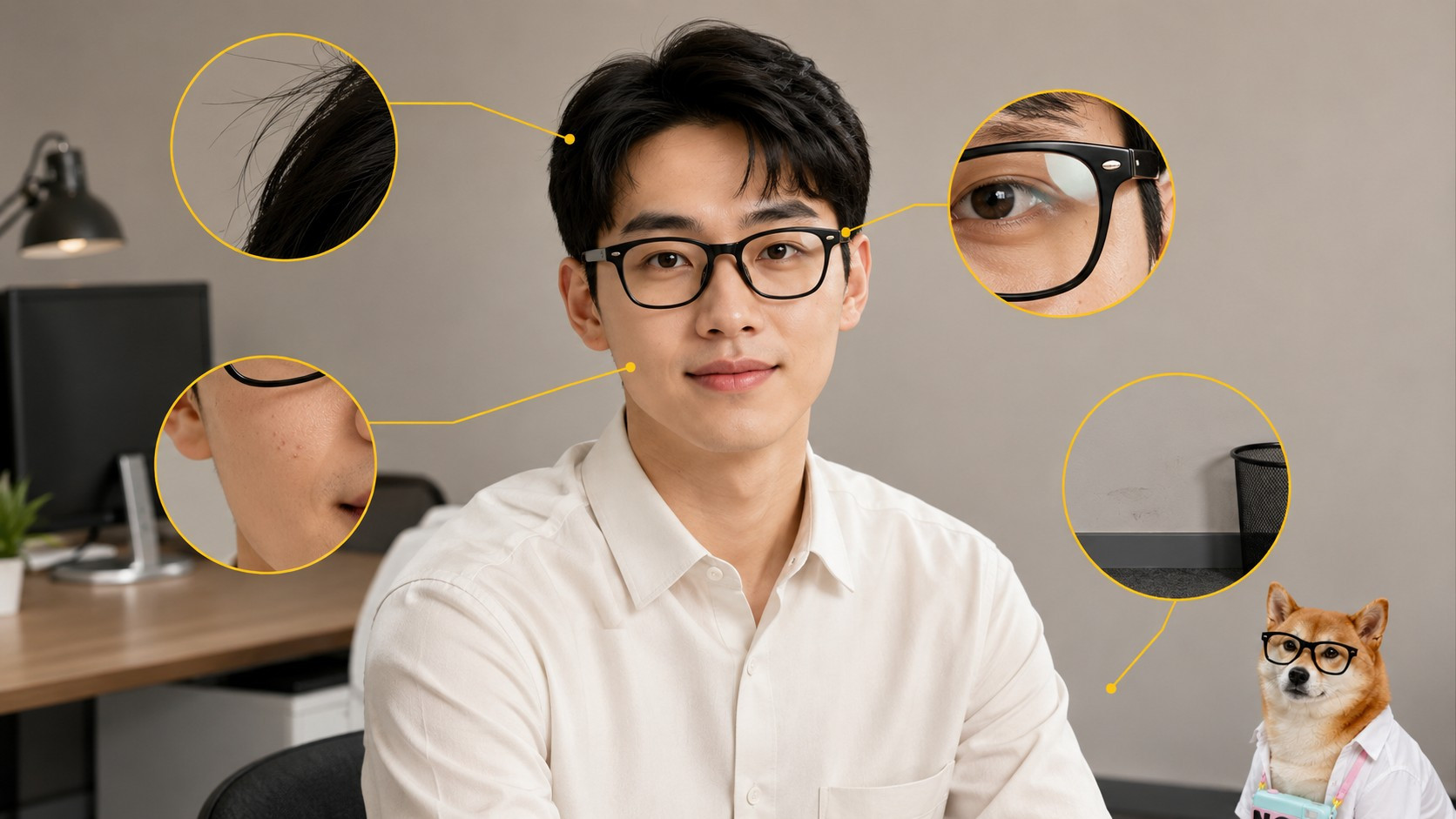 AI로 보정해도 촬영 현장에서 꼭 잘 잡아야 하는 것은? 참고 이미지