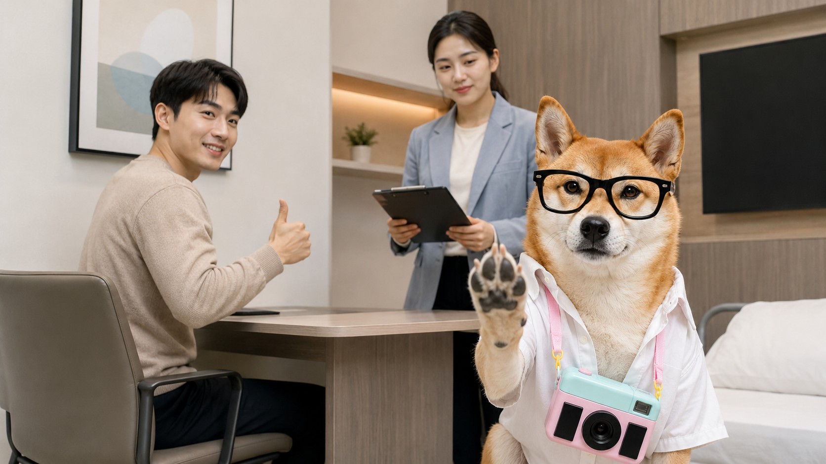 병원 홍보 촬영에서 의료법상 피해야 할 연출은 무엇인가요? 참고 이미지
