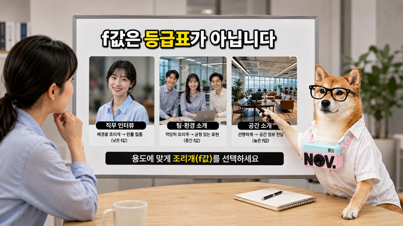 아웃포커스는 강할수록 좋은 사진일까요? 참고 이미지