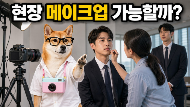 기업 프로필 촬영, 현장에서 메이크업까지 할 수 있나요?