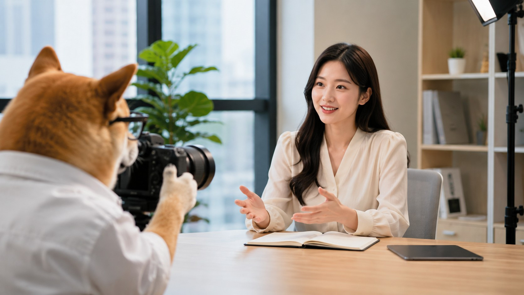 직무 인터뷰 촬영은 어떤 장면을 준비하면 좋을까요? 참고 이미지