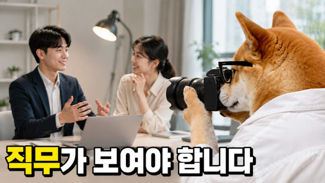직무 인터뷰 촬영은 어떤 장면을 준비하면 좋을까요?