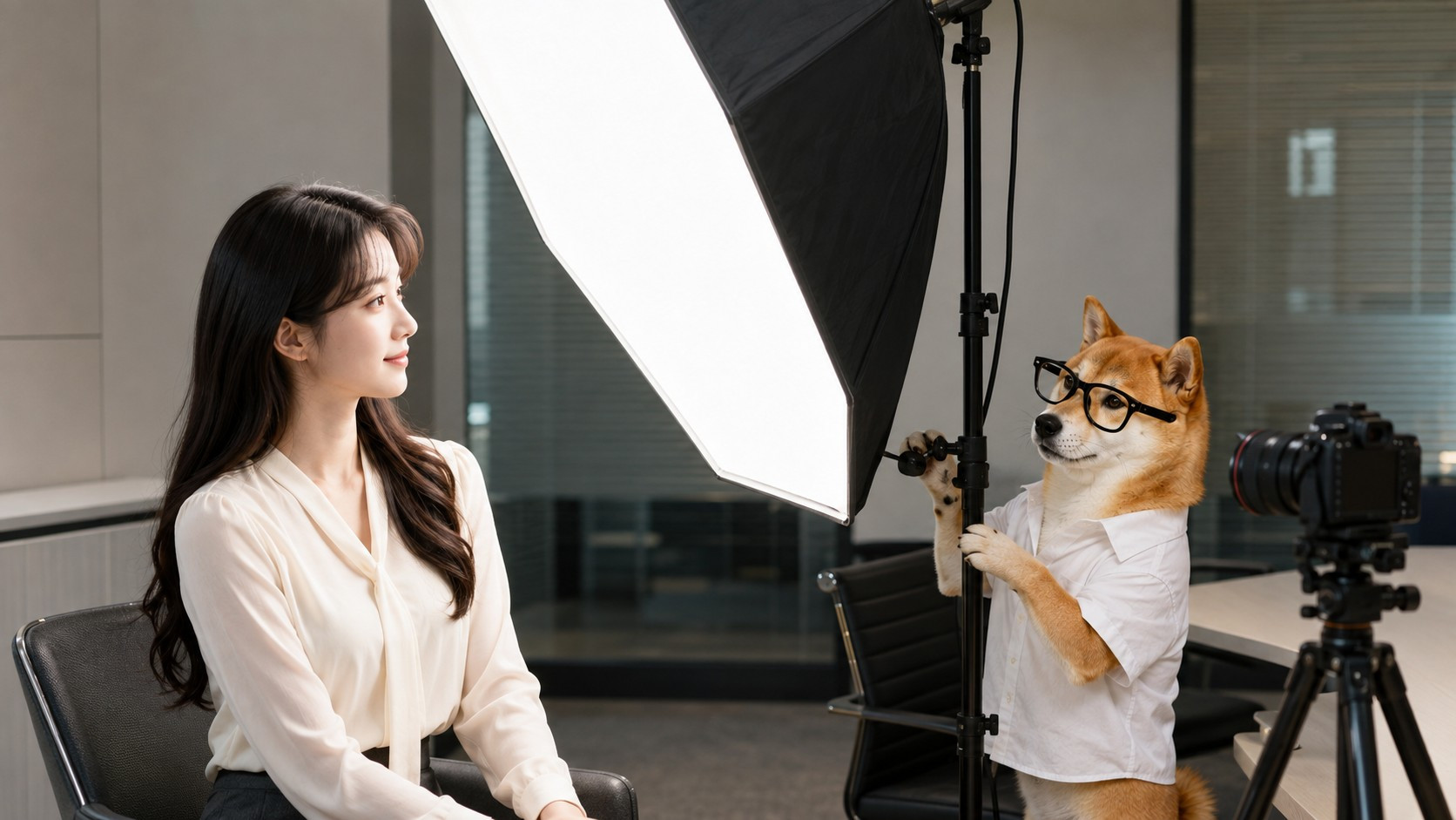 인물 촬영에서 광원 크기가 왜 중요한가요? 참고 이미지